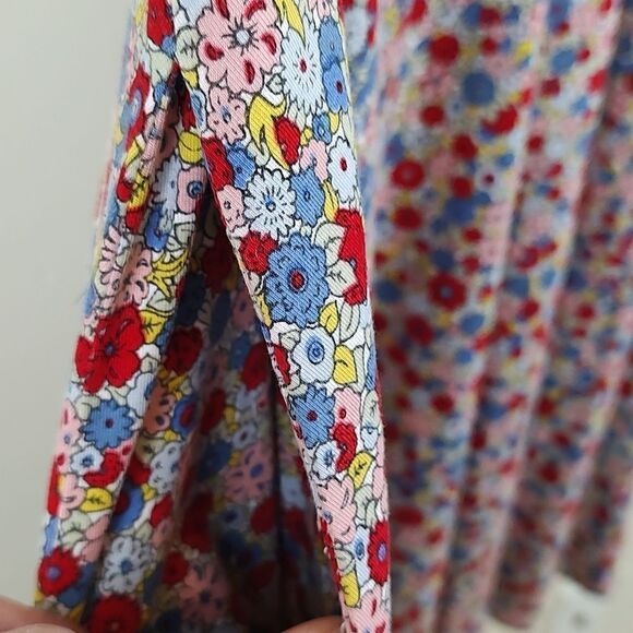 Boden Plus Size Floral Ruffle Short Sleeve  Dress Size 20/22L - Picture 13 of 14